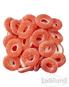 Gummi Strawberry Rings 1Kg