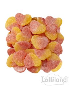 Gummi Peach Hearts 1Kg