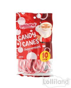 Peppermint Candy Canes 120G 