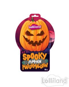 Halloween Marshmallow Bag in Pumpkin and Skull 100G