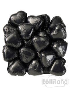Black Chocolate Hearts 500G