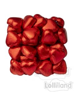 Red Chocolate Hearts 500G